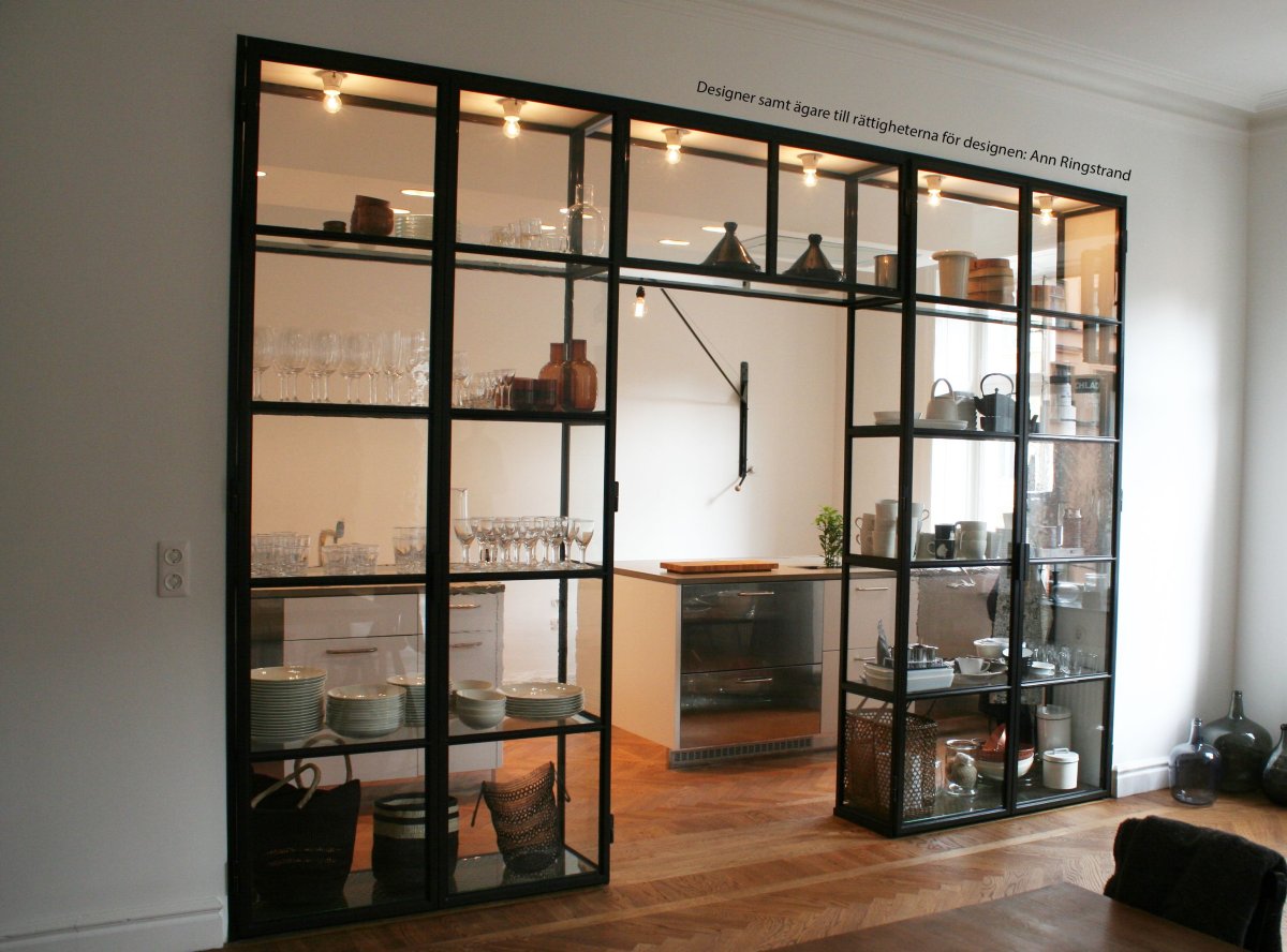 Стеклянные перегородки в пол