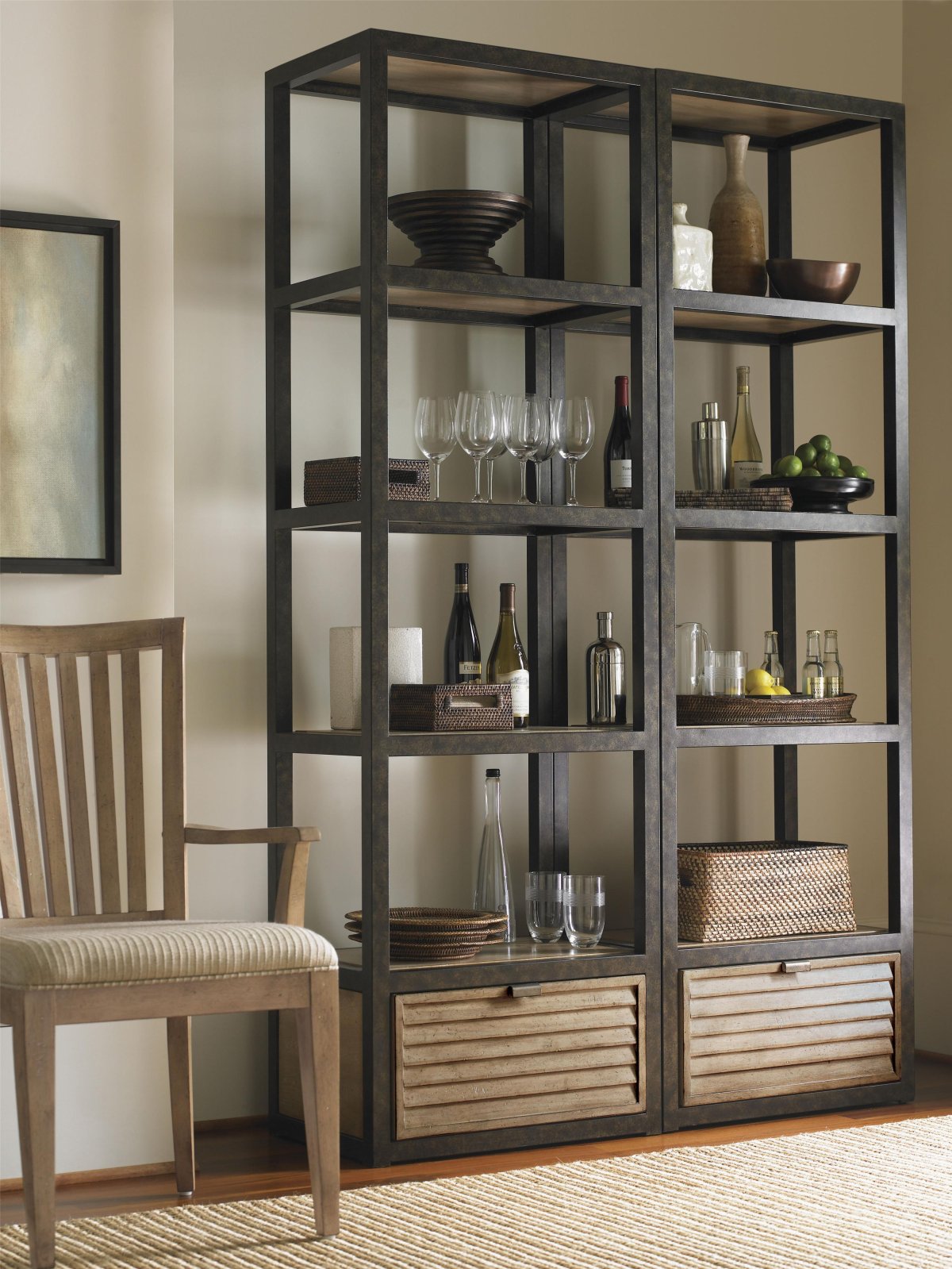 Этажерка в стиле лофт