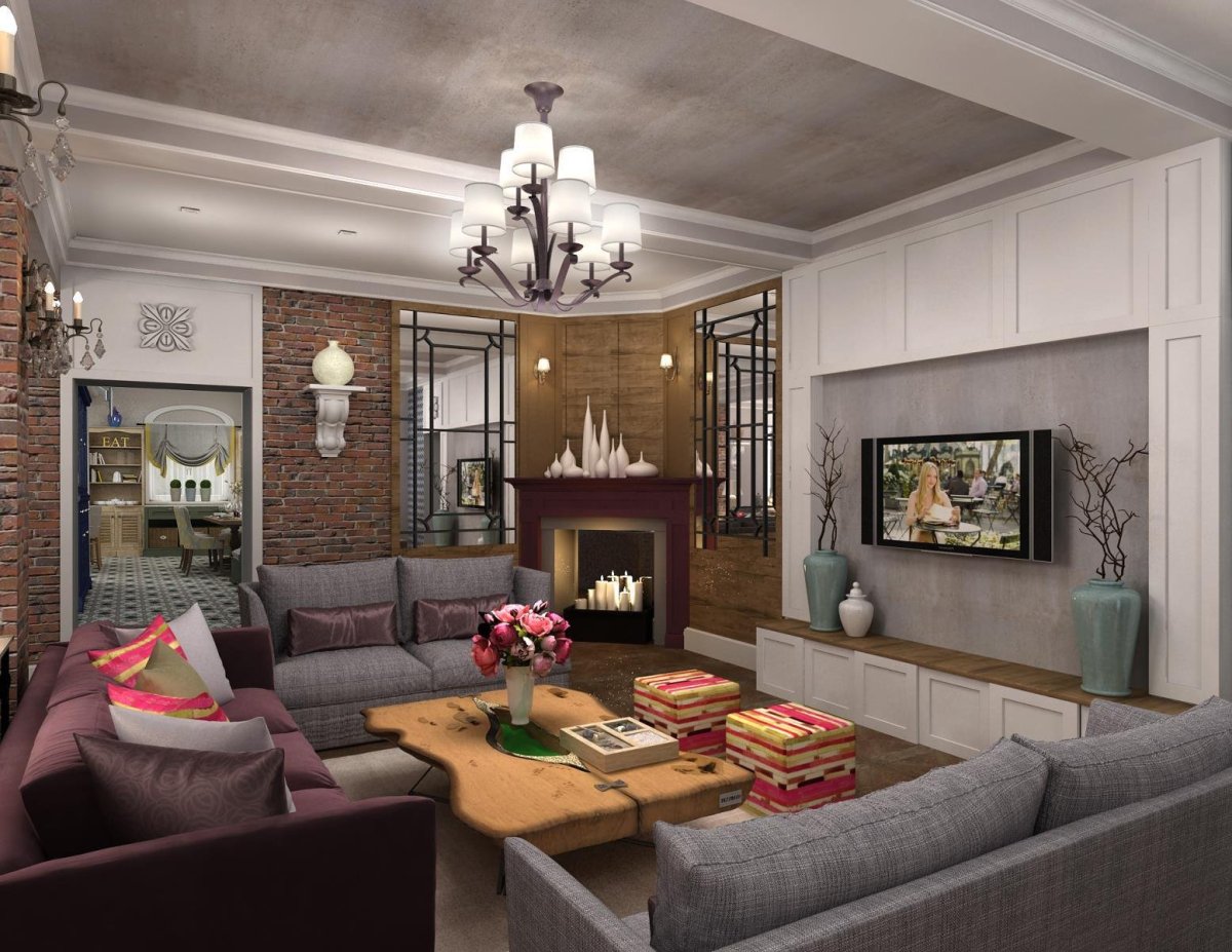 Классика с элементами лофта