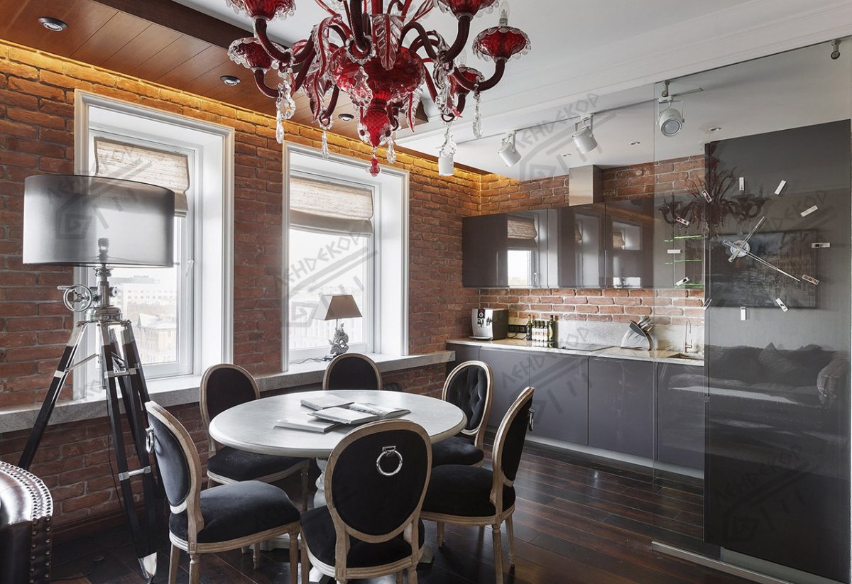 Кухня лофт и Неоклассика