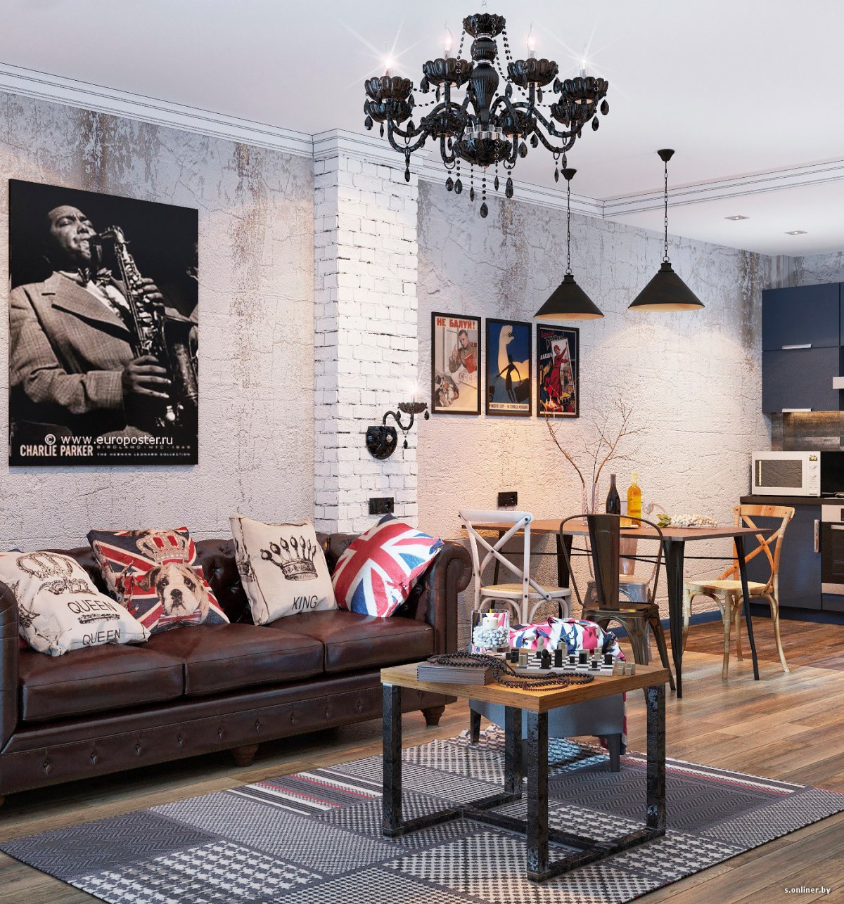 Стиль лофт в интерьере