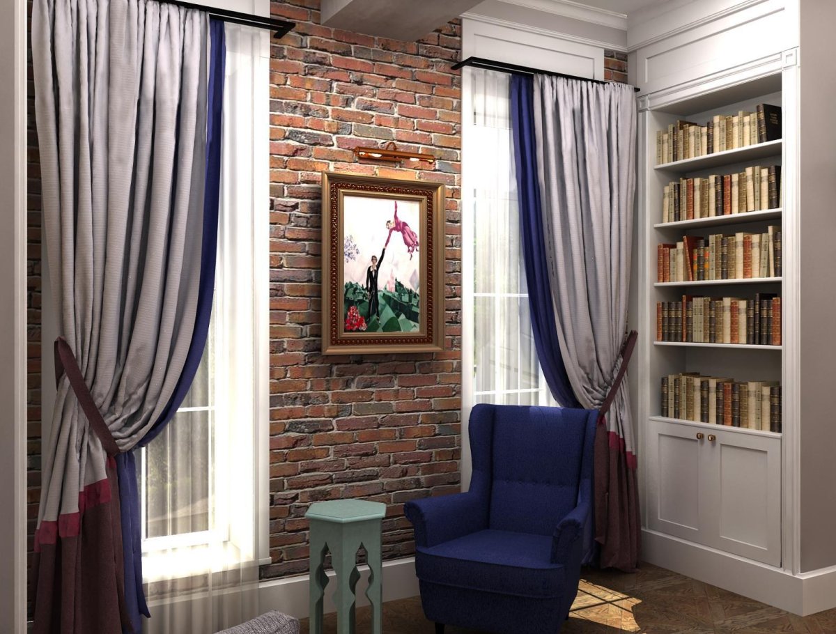 Лофт и классика в интерьере сочетание