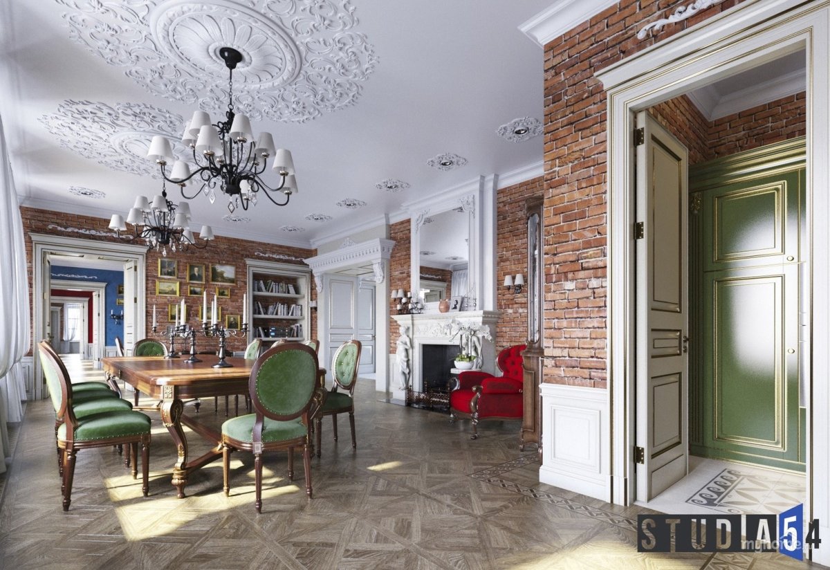 Сталинский Ампир интерьер