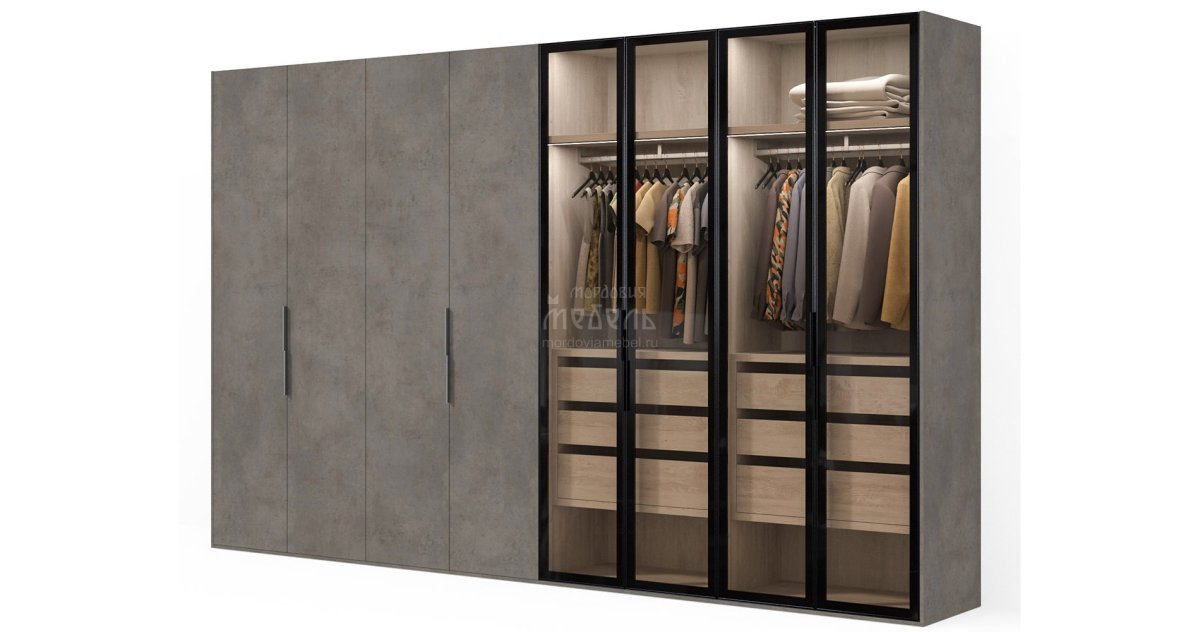 Шкаф лофт-2 шпл2