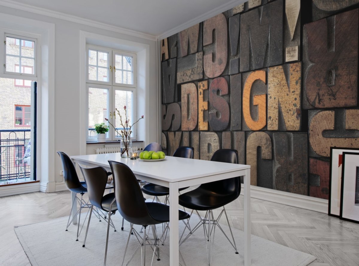 Роспись стен в стиле лофт