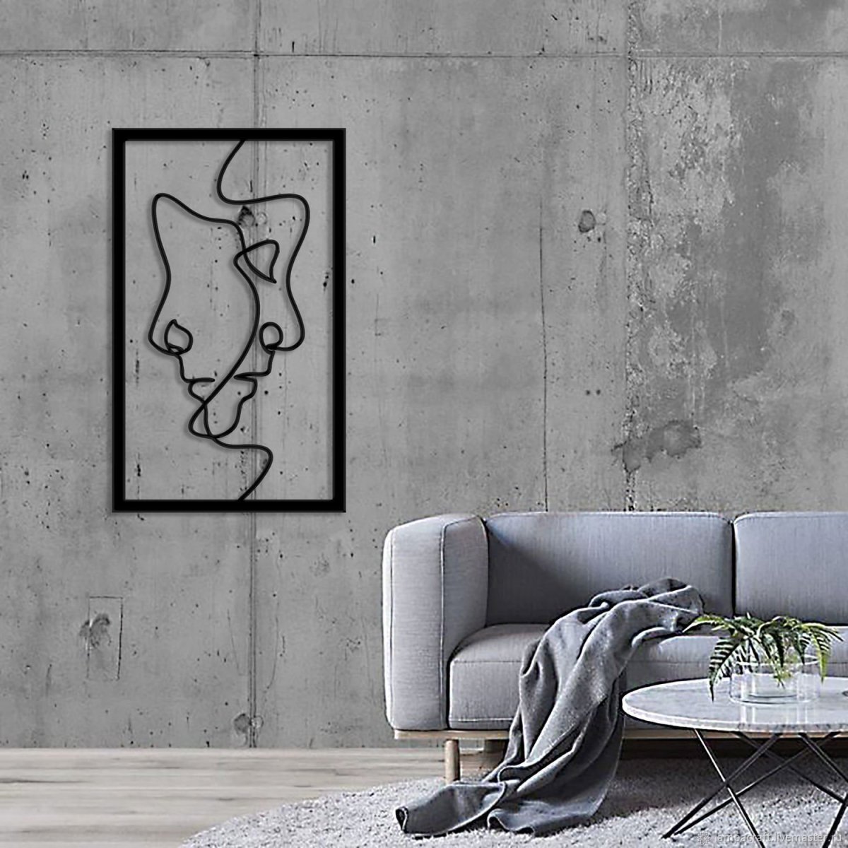 Панно лофт на стену