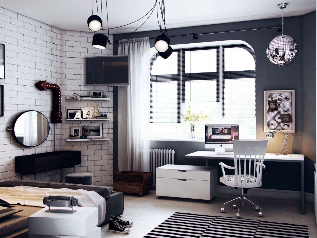 Интерьер комнаты Подростк