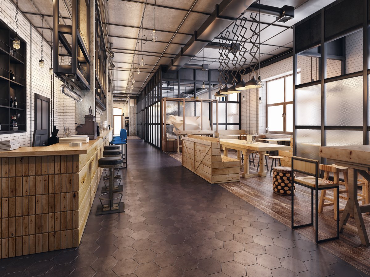 Ресторан ферма Бенуа интерьер