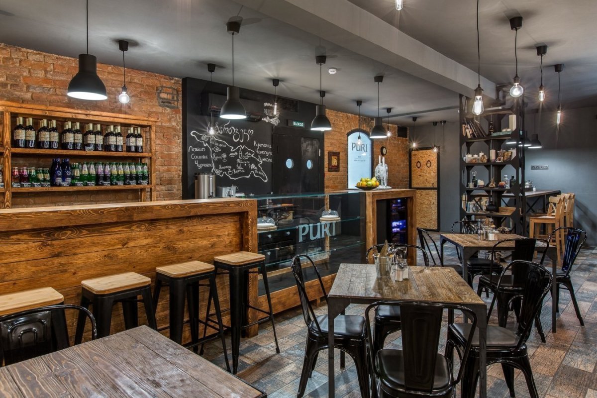 Кафе лофт Ташкент