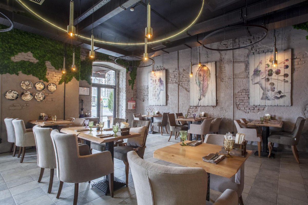 Ресторан в стиле лофт