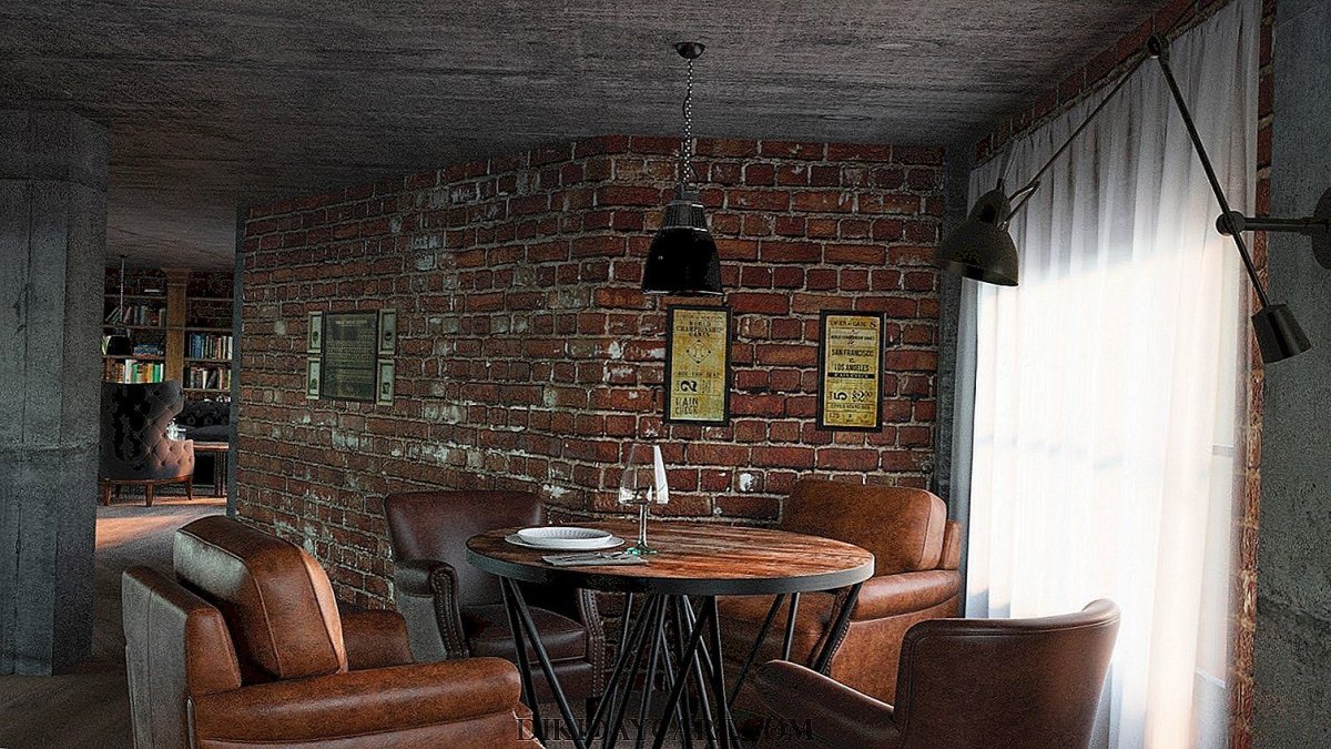 Лофт кафе в Мехико