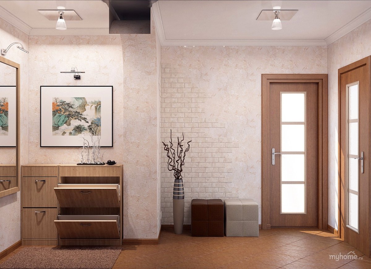 Коридор квартиры фон