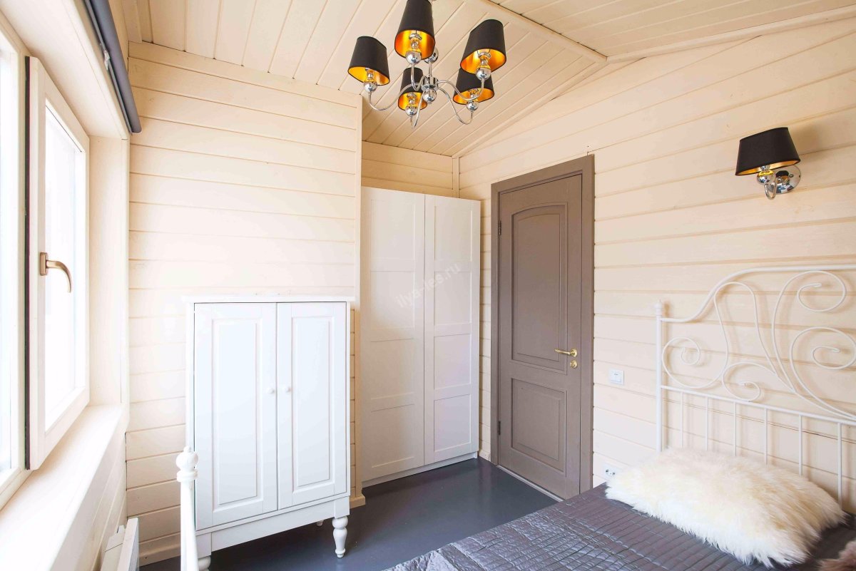 Вагонка штиль крашеная белая