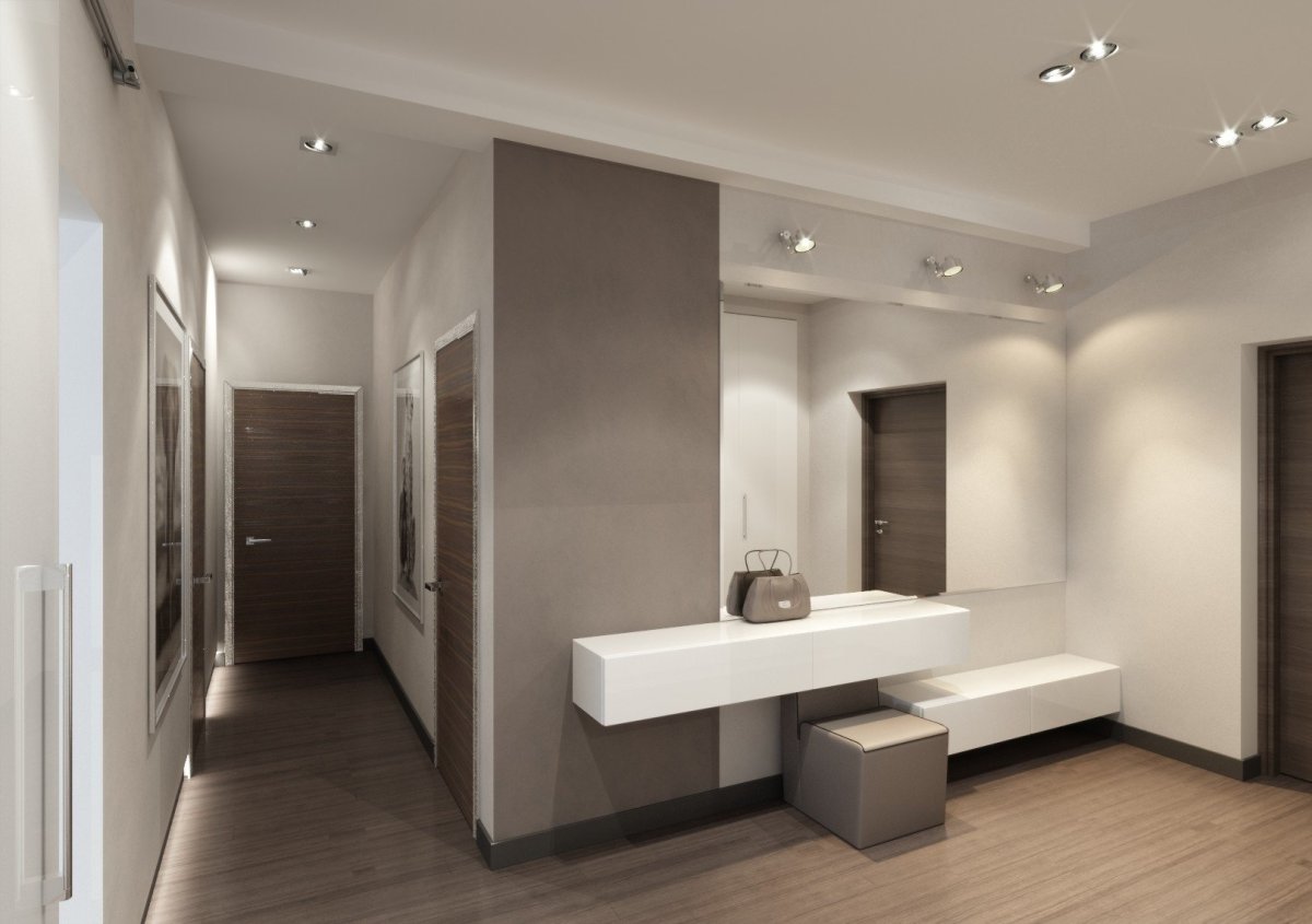 Стильный интерьер коридора