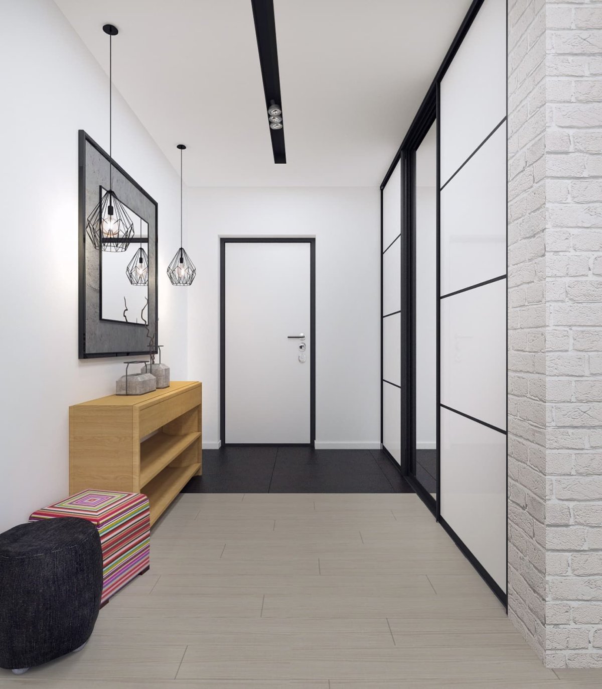 Интерьер прихожей Минимализм