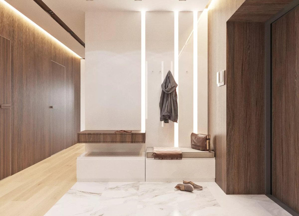 Прихожая в стиле Минимализм 2022