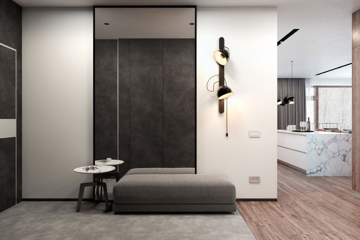 Прихожая в стиле Минимализм в 2023