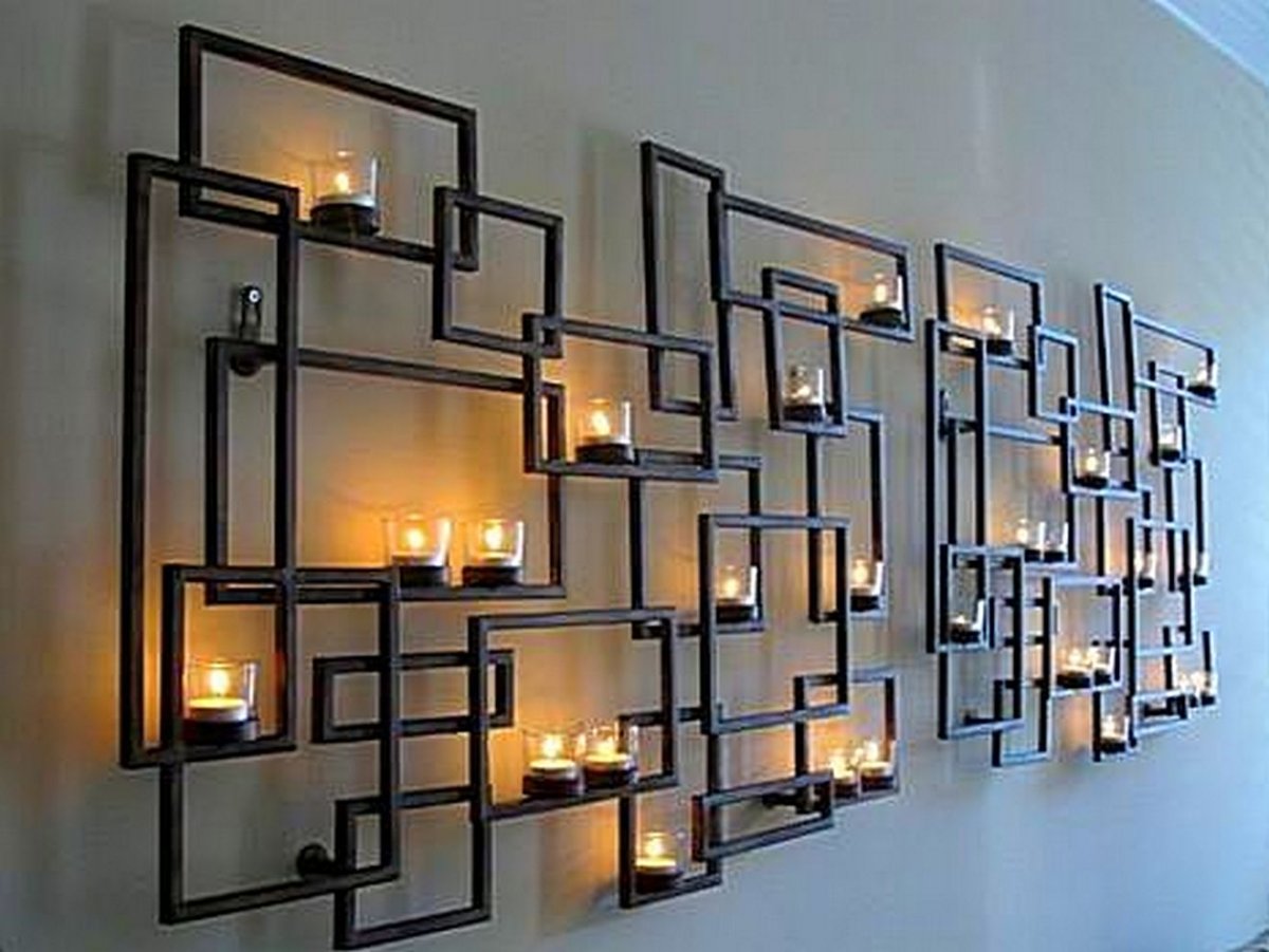 Декор в стиле лофт из металла