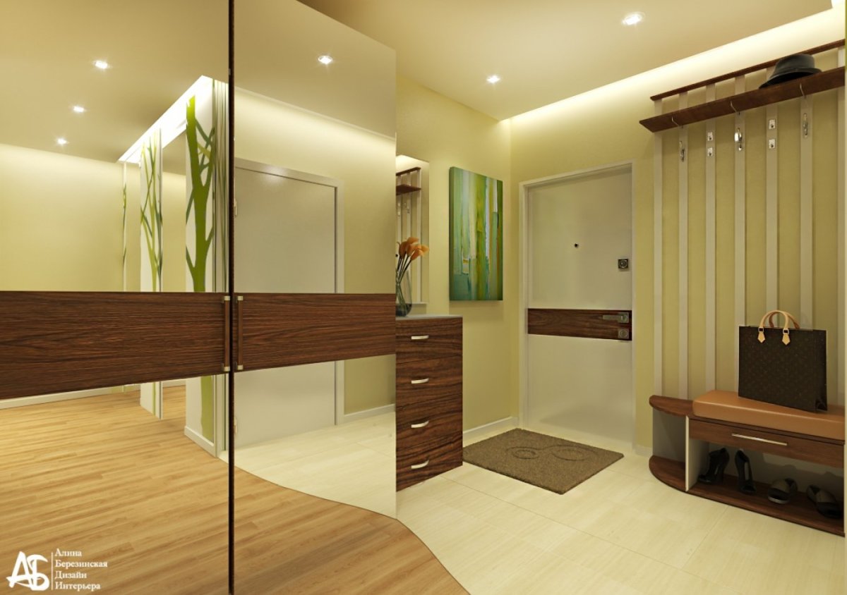 Квадратный коридор зонировать