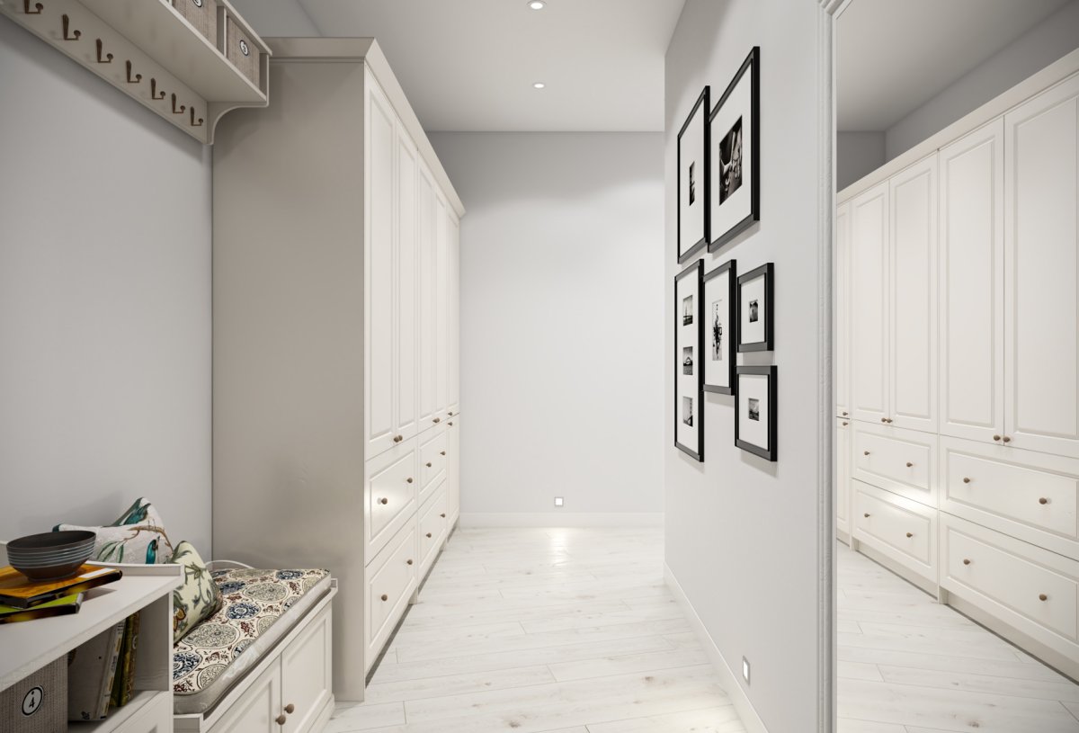 Прихожая икеа Неоклассика