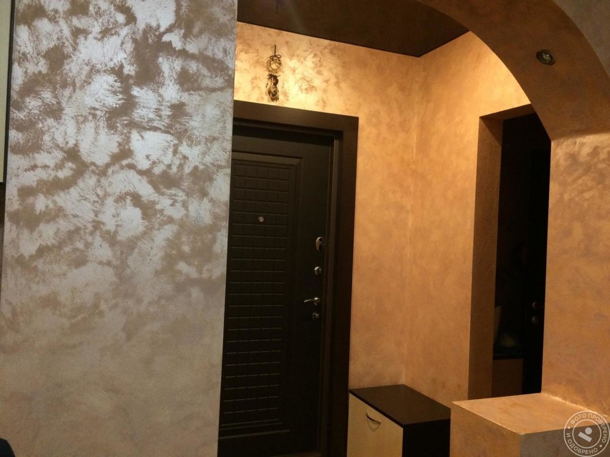 Венецианская штукатурка Гротто коридор