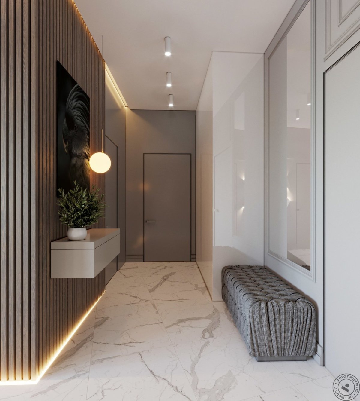 Прихожая в стиле Минимализм