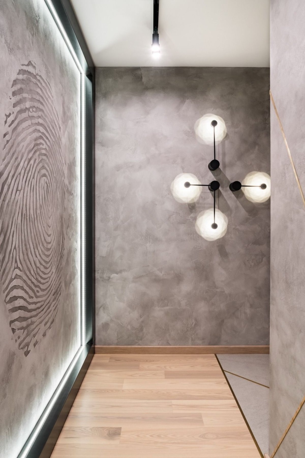 Венецианская штукатурка под бетон стиль лофт