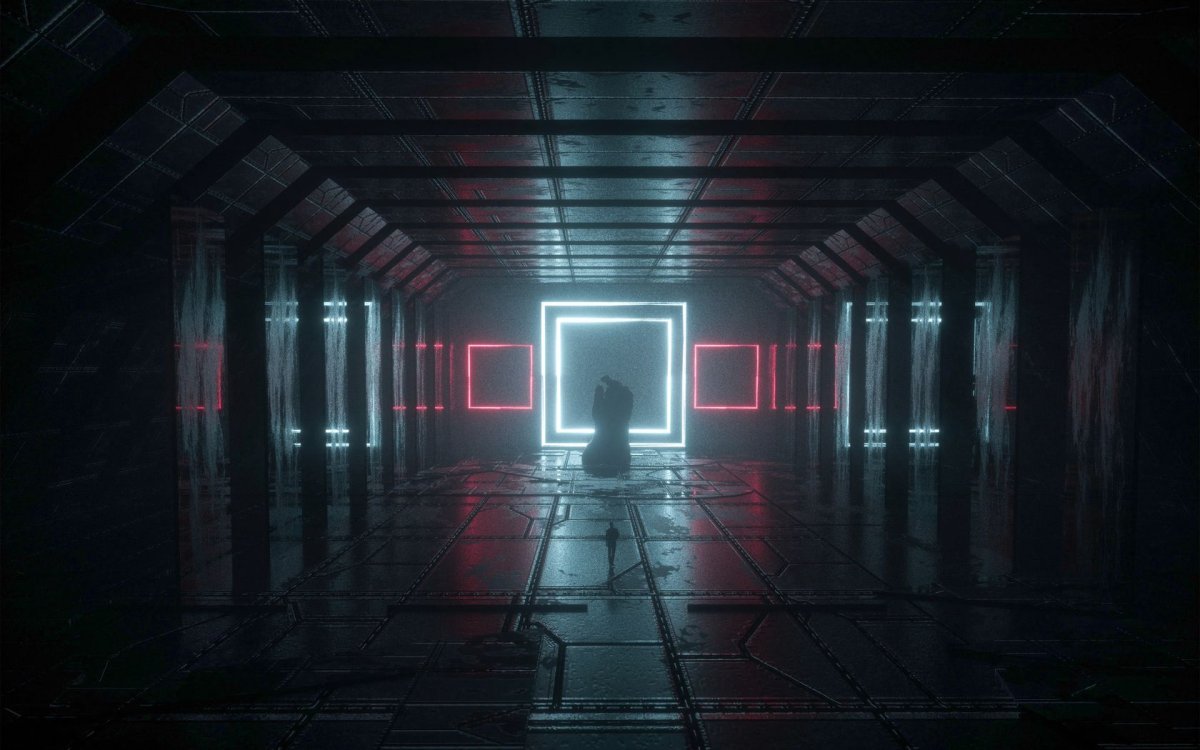 Неоновый коридор