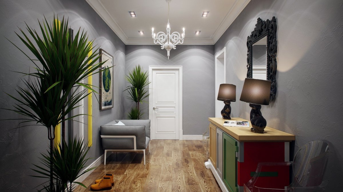 Цвет стен в коридоре