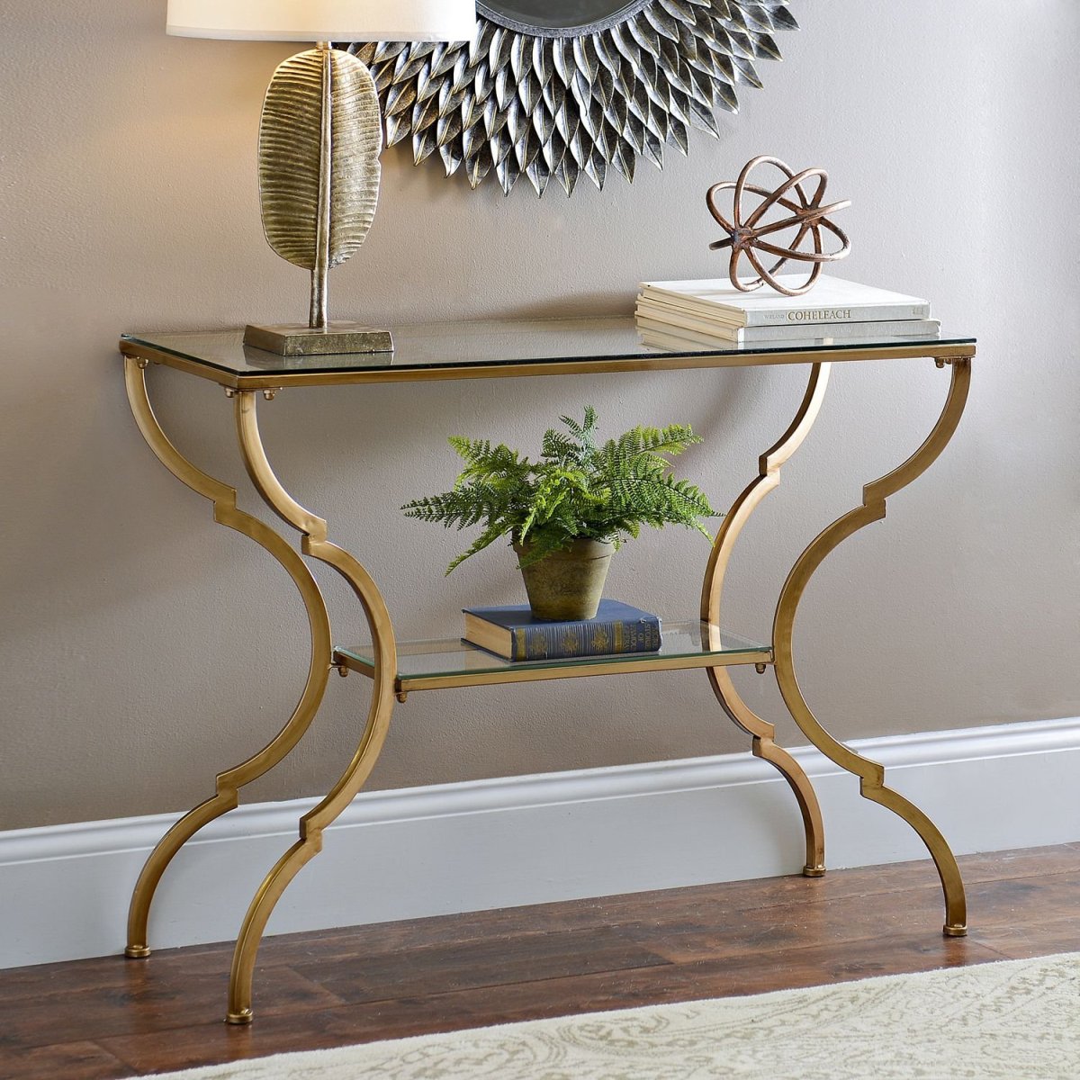 Консольный столик Pippard Console Table Champagne