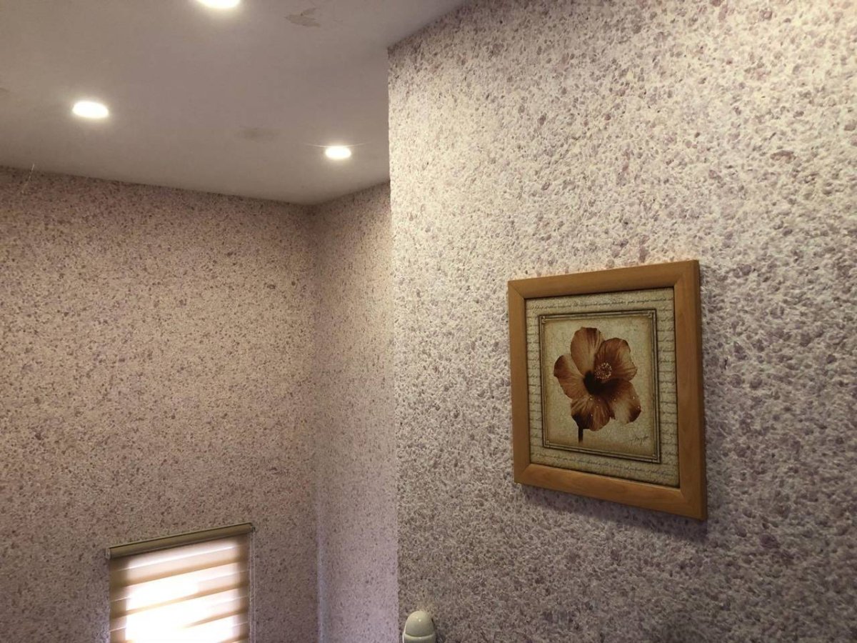 Мраморная штукатурка в интерьере