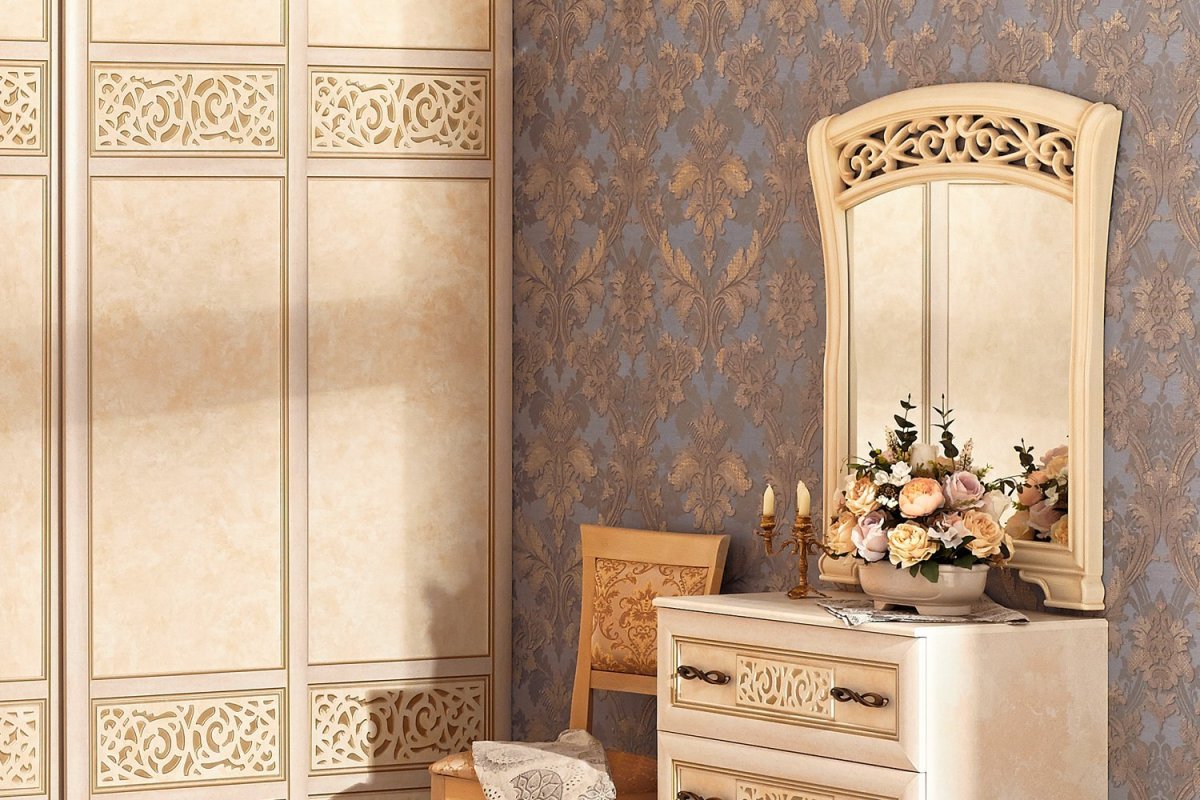 Шкаф Александрия кожа Ленто