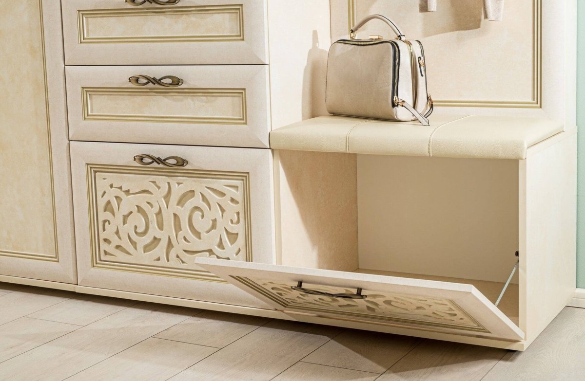 Зеркало Александрия кожа Ленто