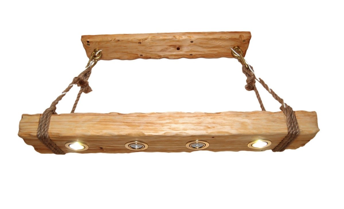 Светильники из дерева под старину