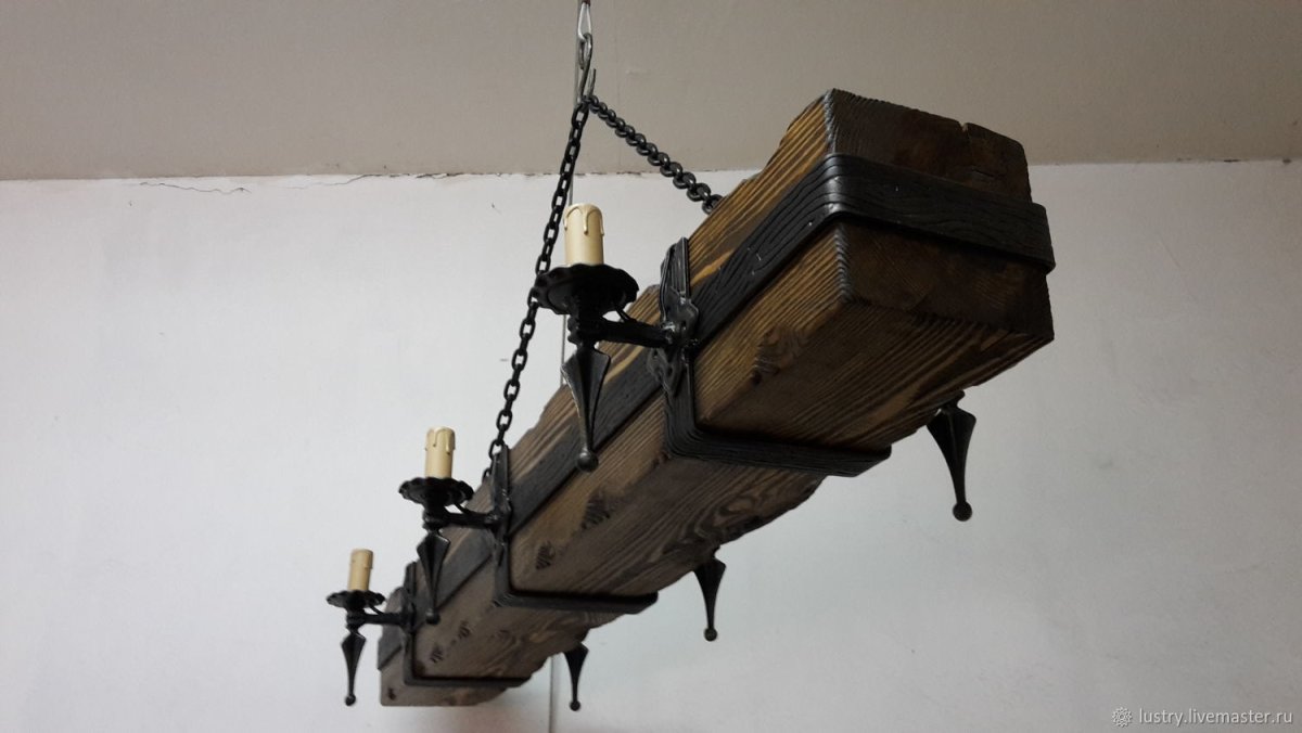 Светильник на цепях