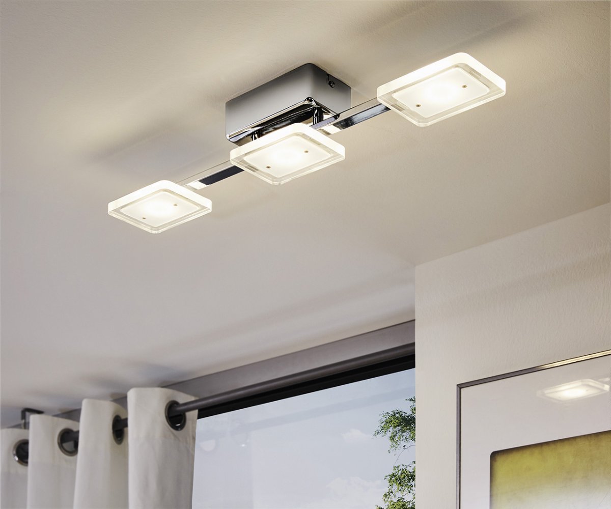 Потолочный светодиодный светильник Eglo led Carpi 95283