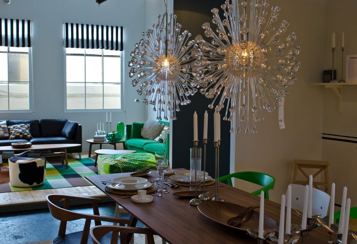 Люстра Стокгольм икеа