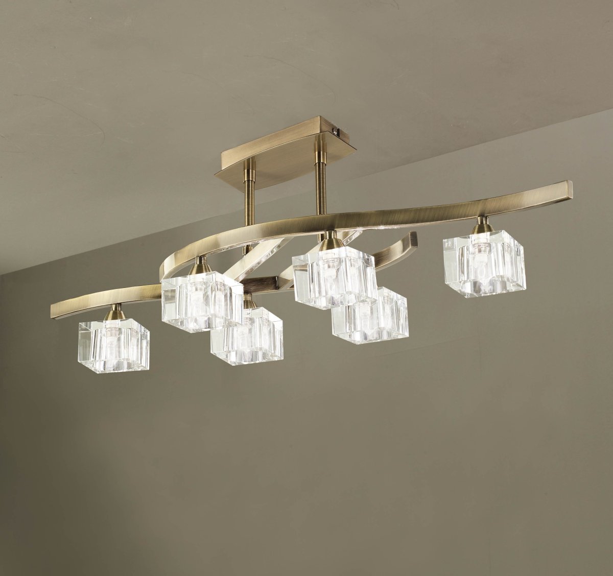 Люстра потолочная Mantra Cuadrax 1110