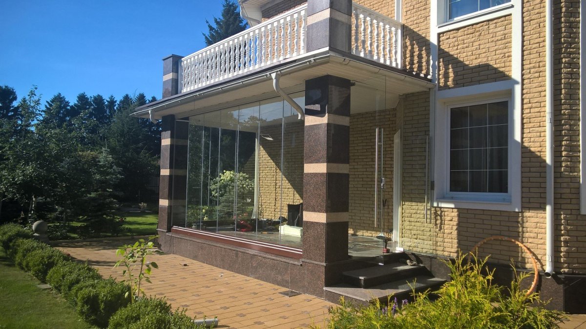 Балкон терраса в частном доме