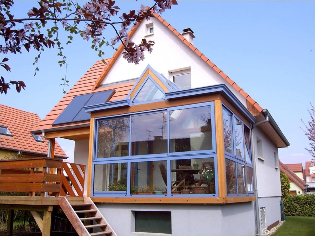 Лоджия в частном доме