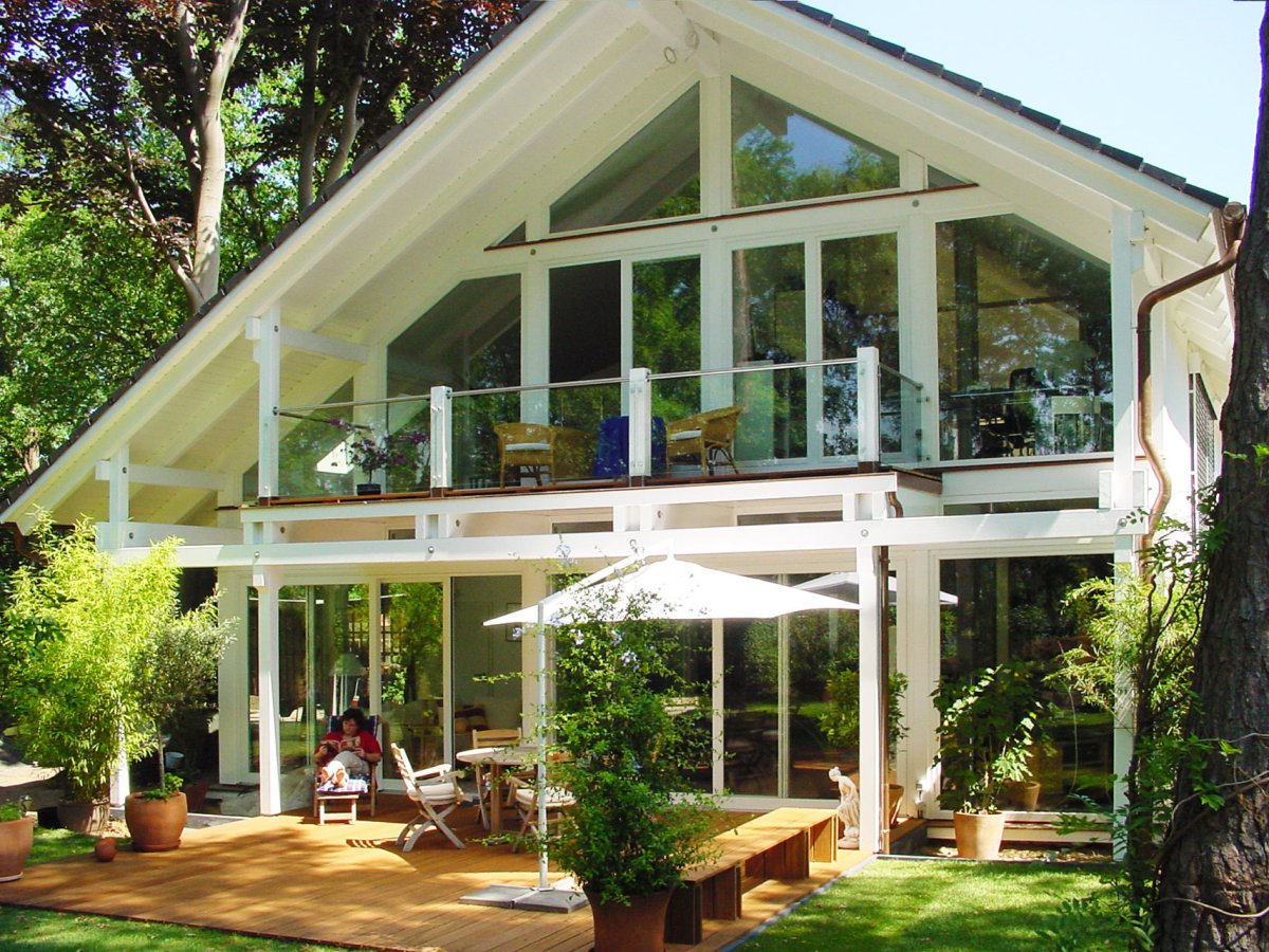 Остекление фахверка