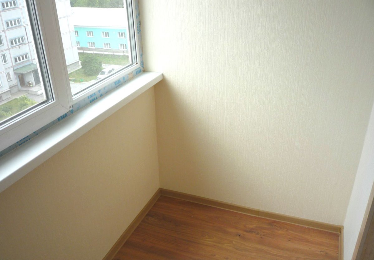 Отделка лоджии гипсокартоном