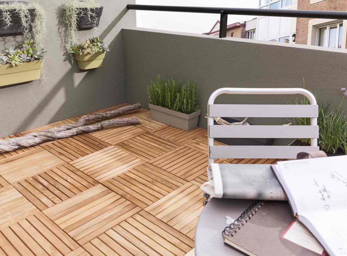 Напольное покрытие для лоджии