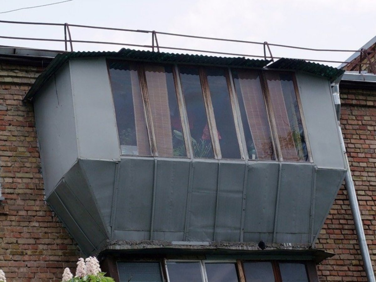 Надстройка балкона