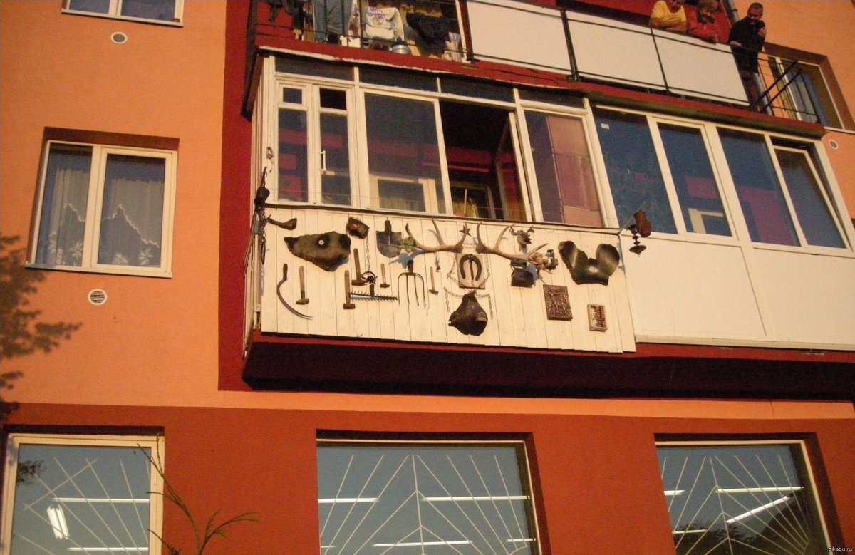 Прикольный балкон