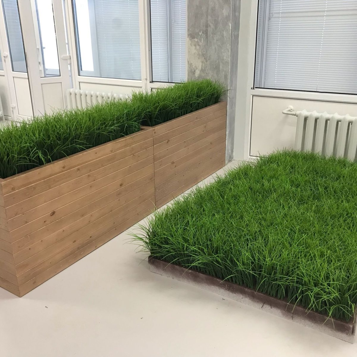 Искусственный газон в интерьере