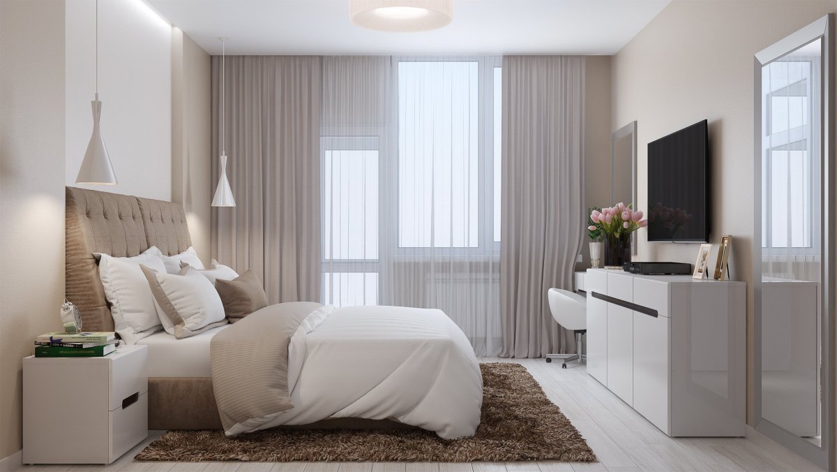 Спальня на балконе