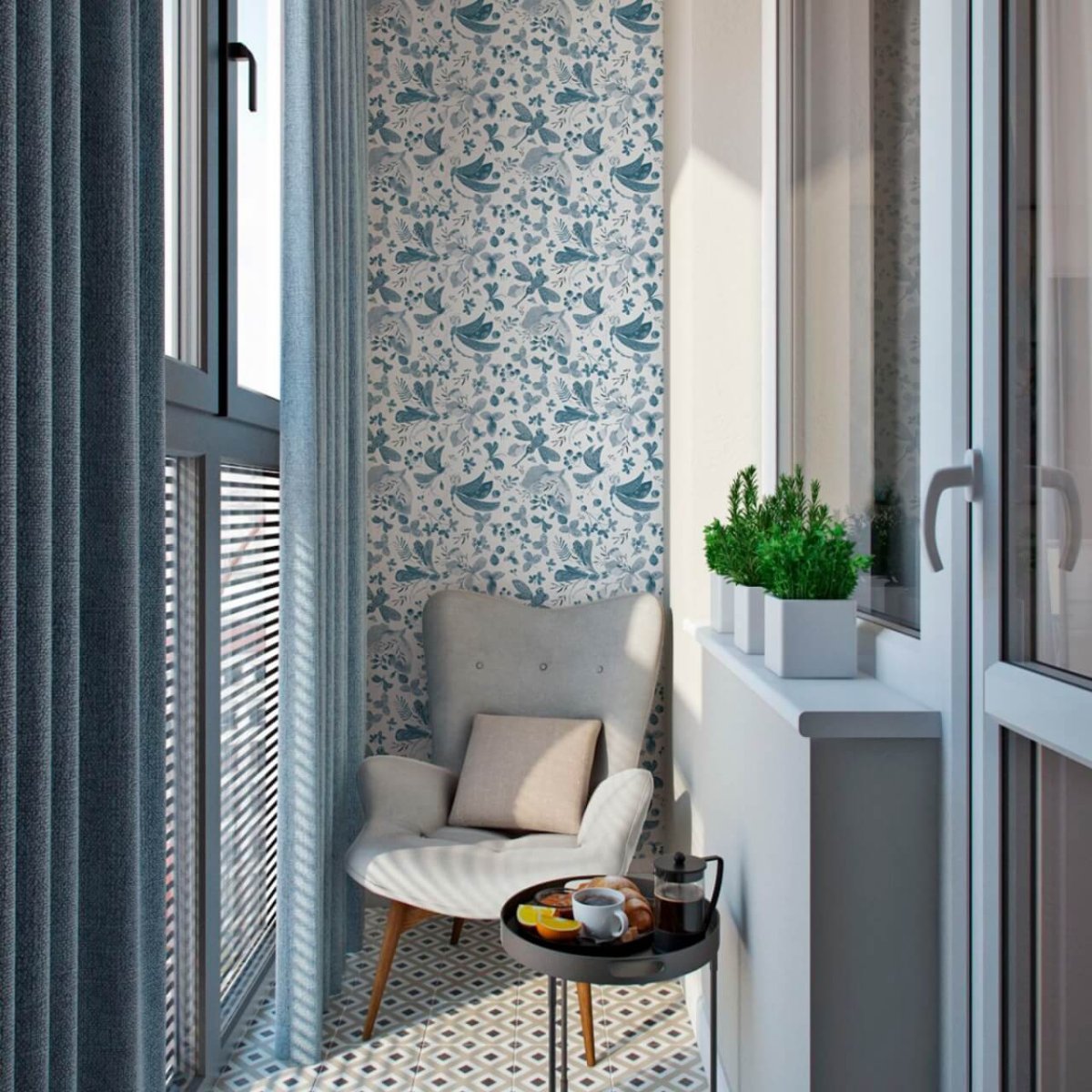 Полубалкон полулоджия