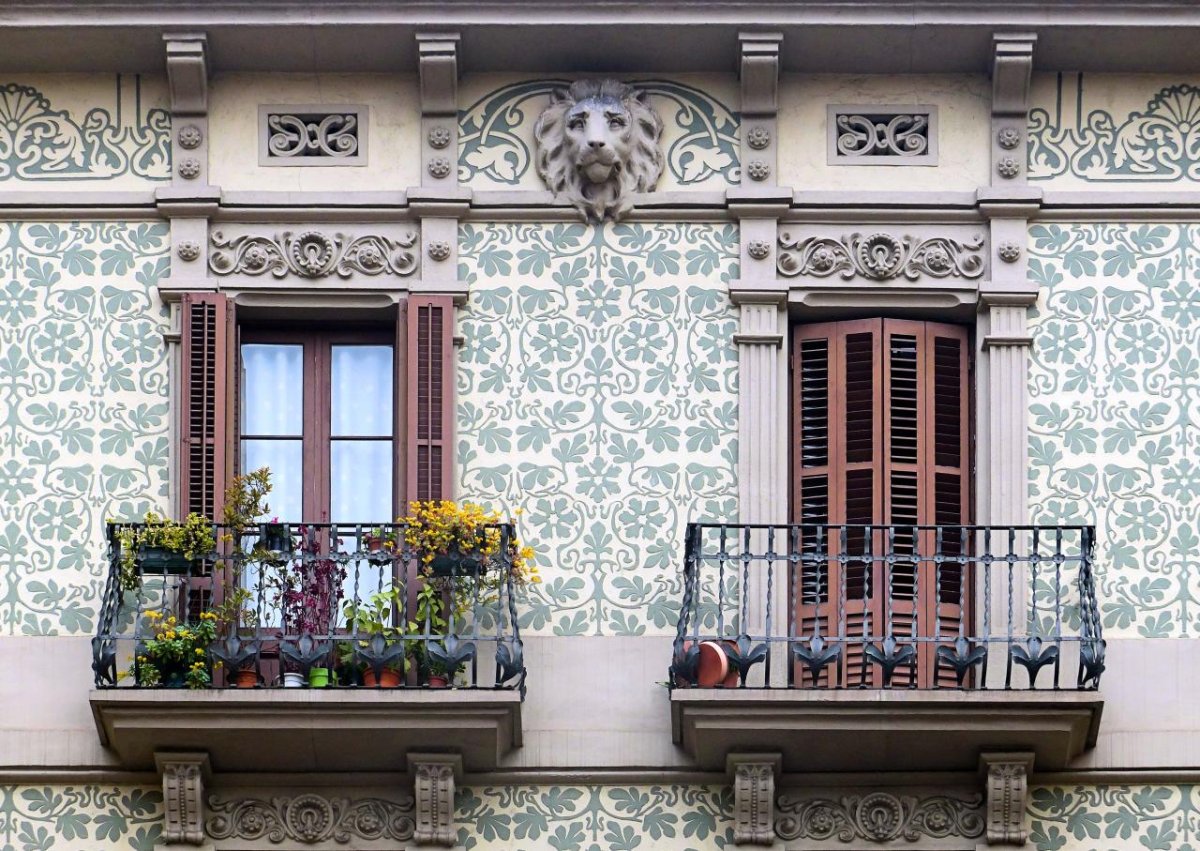 Италия архитектура Балкончики