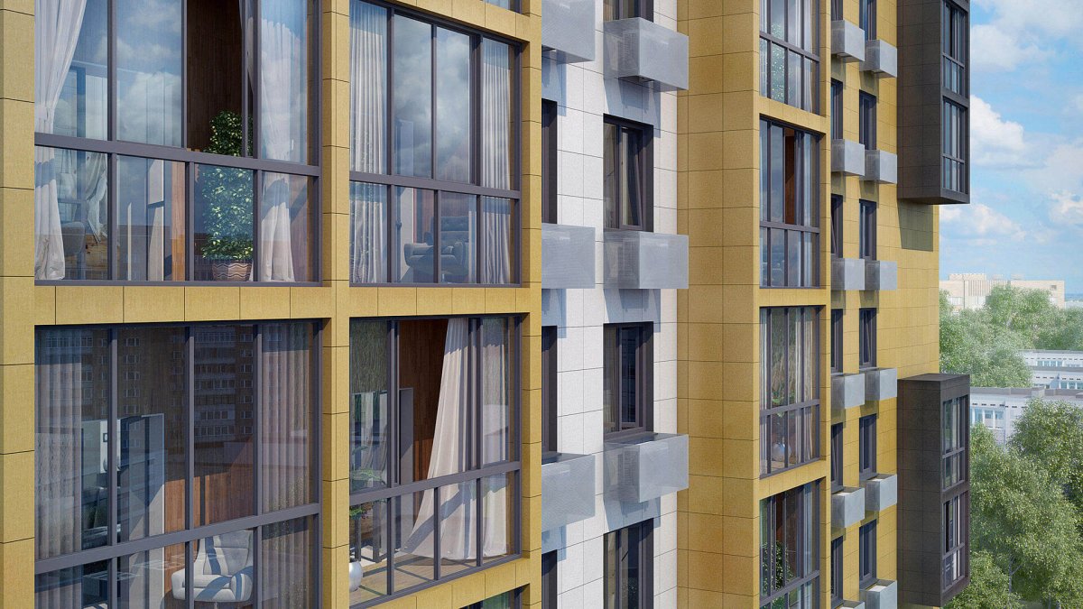 Панорамные окна фасад